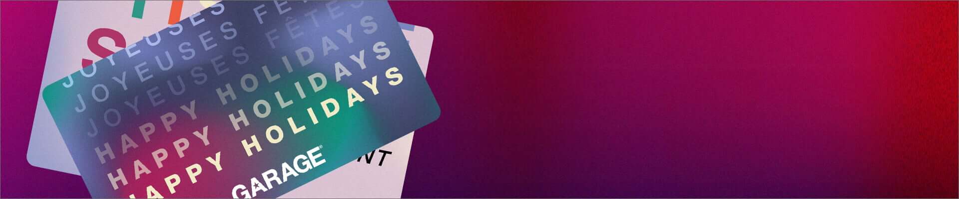 Happy holidays Garage